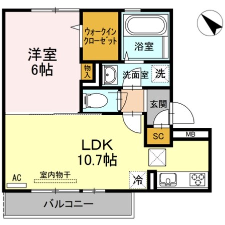 Carpe lux( カルペルクス）の物件間取画像